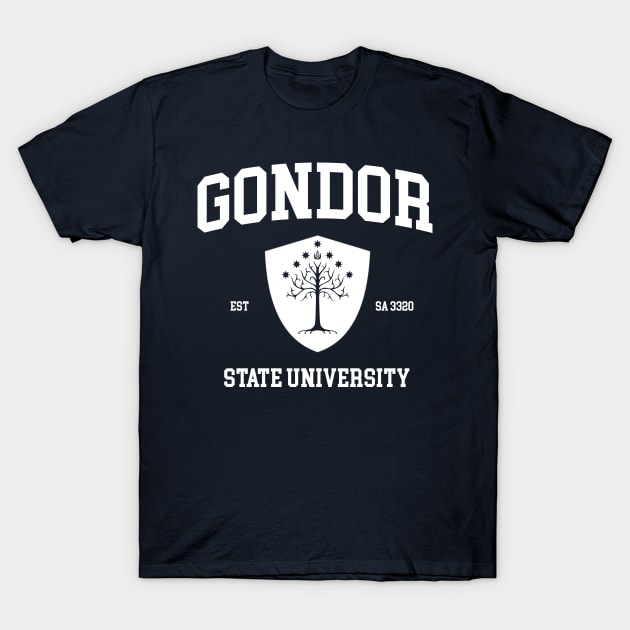 Gondor State University T-Shirt by Def_K